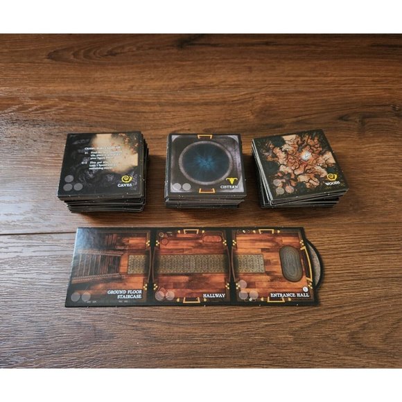 Betrayal Legacy Board Game Reset Pieces: Lot Of 70 Room Tiles